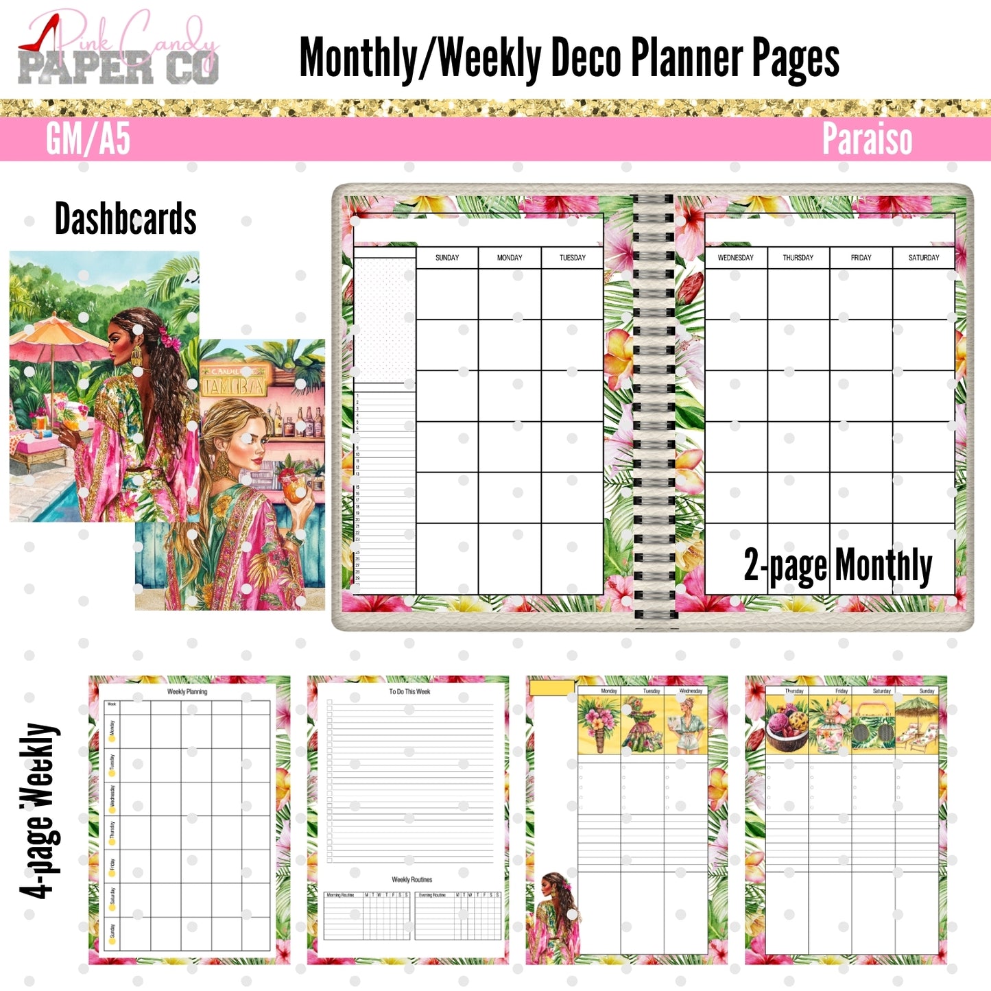 Monthly Deco. Paraiso