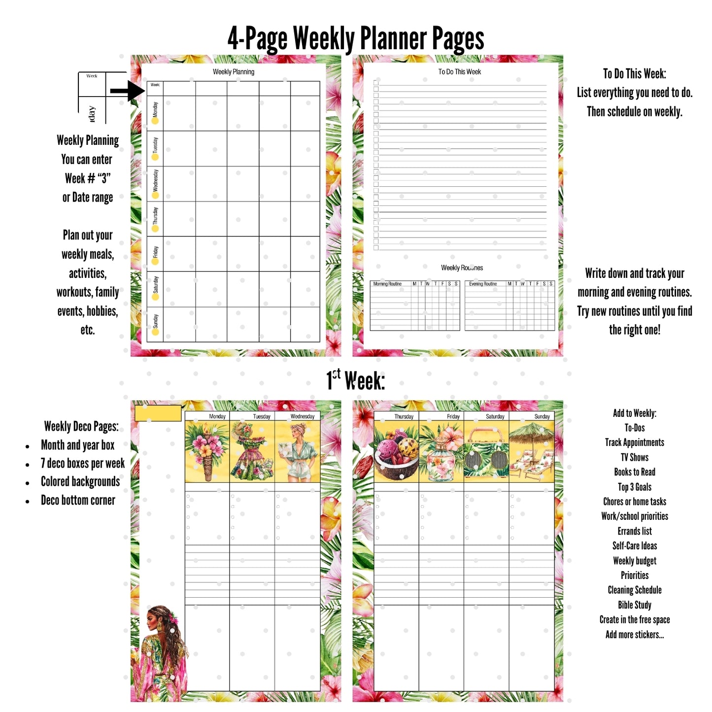 Monthly Deco. Paraiso