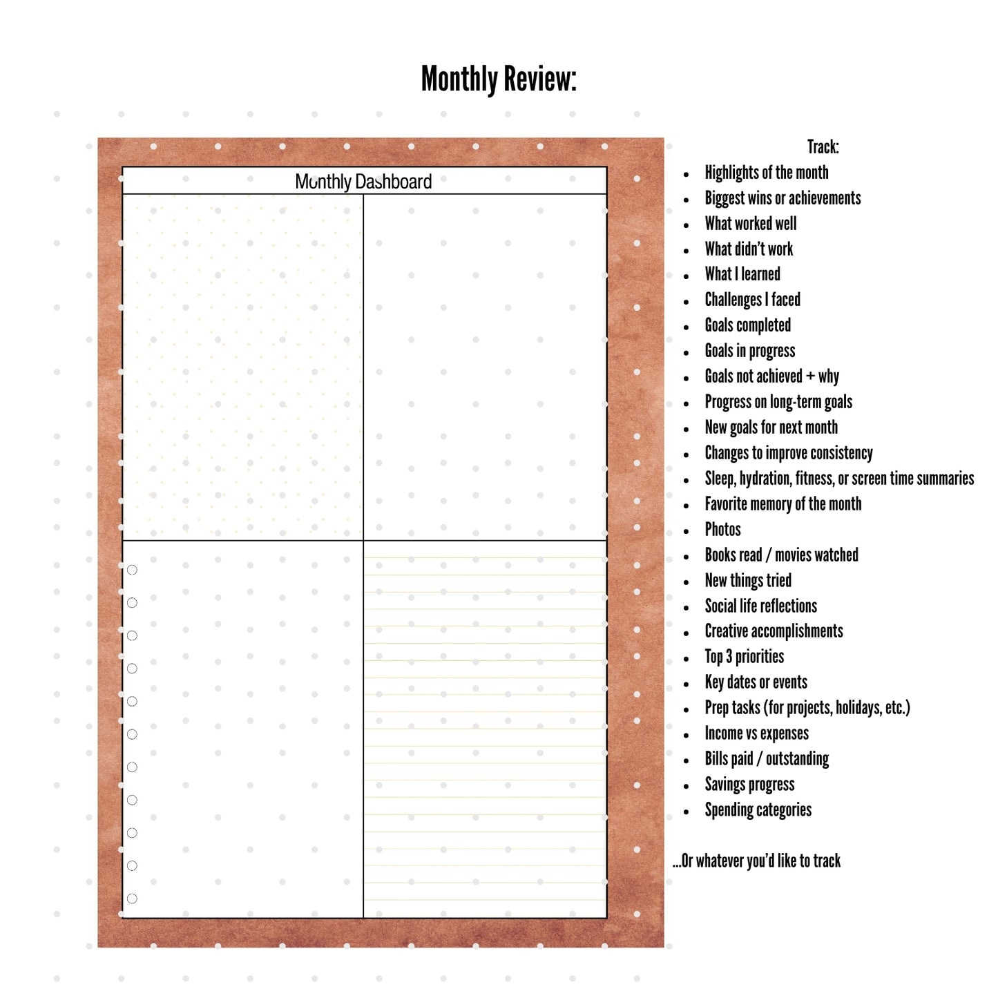 Monthly Deco. Stylish Chic