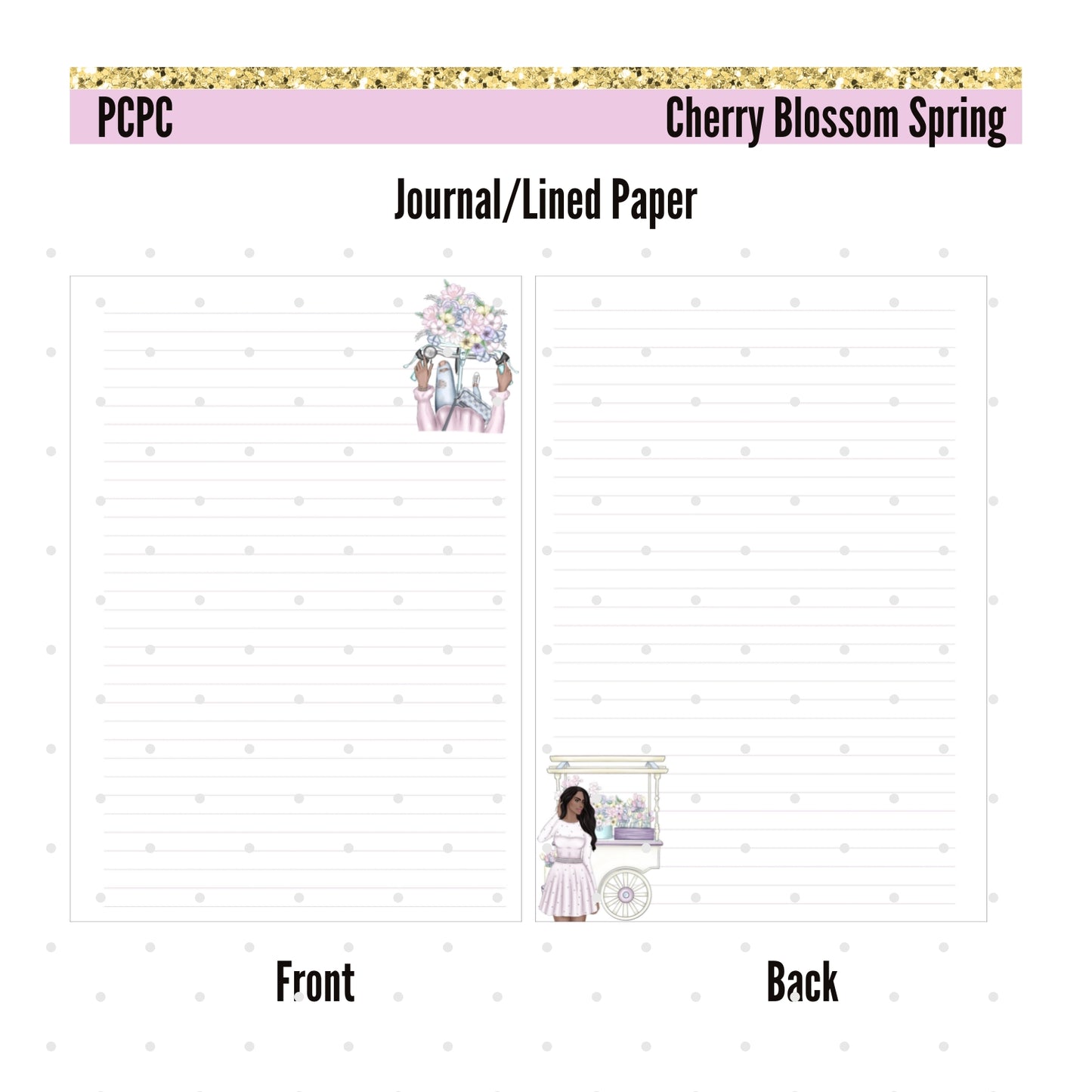 Monthly Deco. Cherry Blossom Spring