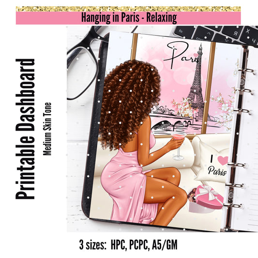 Dashboard. Relaxing in Paris MD