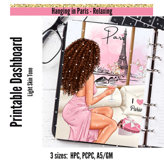 Dashboard. Relaxing in Paris LT