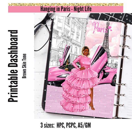 Dashboard. Paris Night Life BR