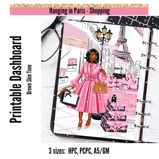 Dashboard. Paris Shopping BR