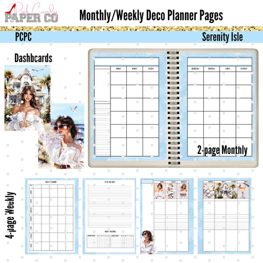 Monthly Deco. Serenity Isle