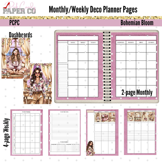 Monthly Deco. Bohemian Bloom
