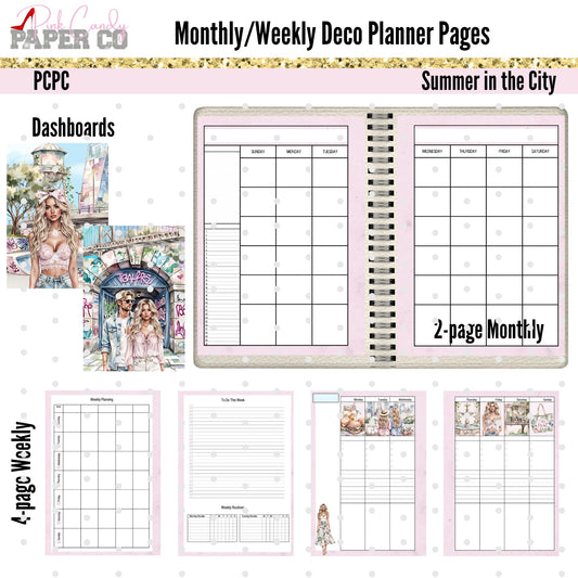 Monthly Deco. Summer in the City