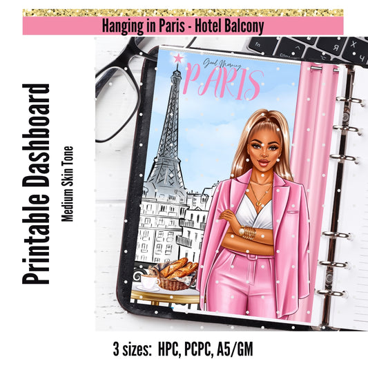 Dashboard. Paris Hotel Balcony MD