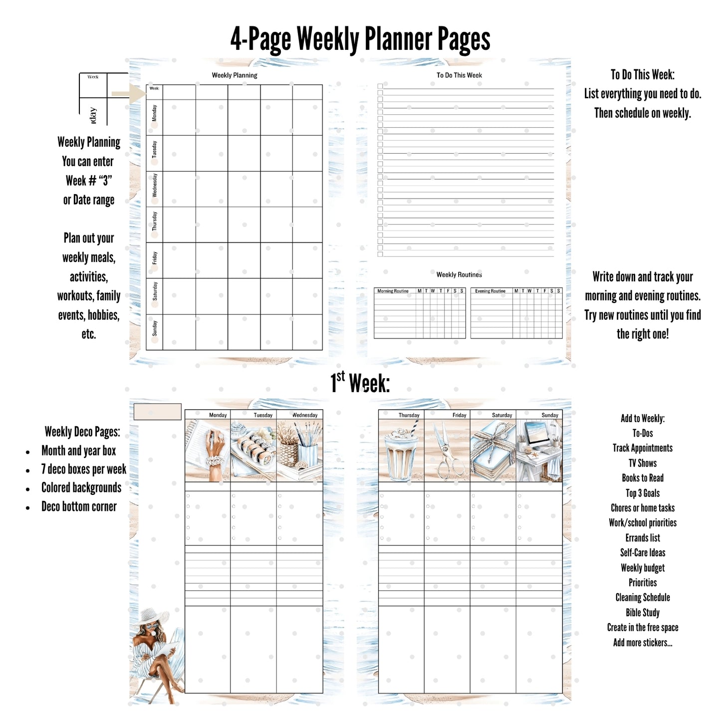 Monthly Deco. Coastal Planning