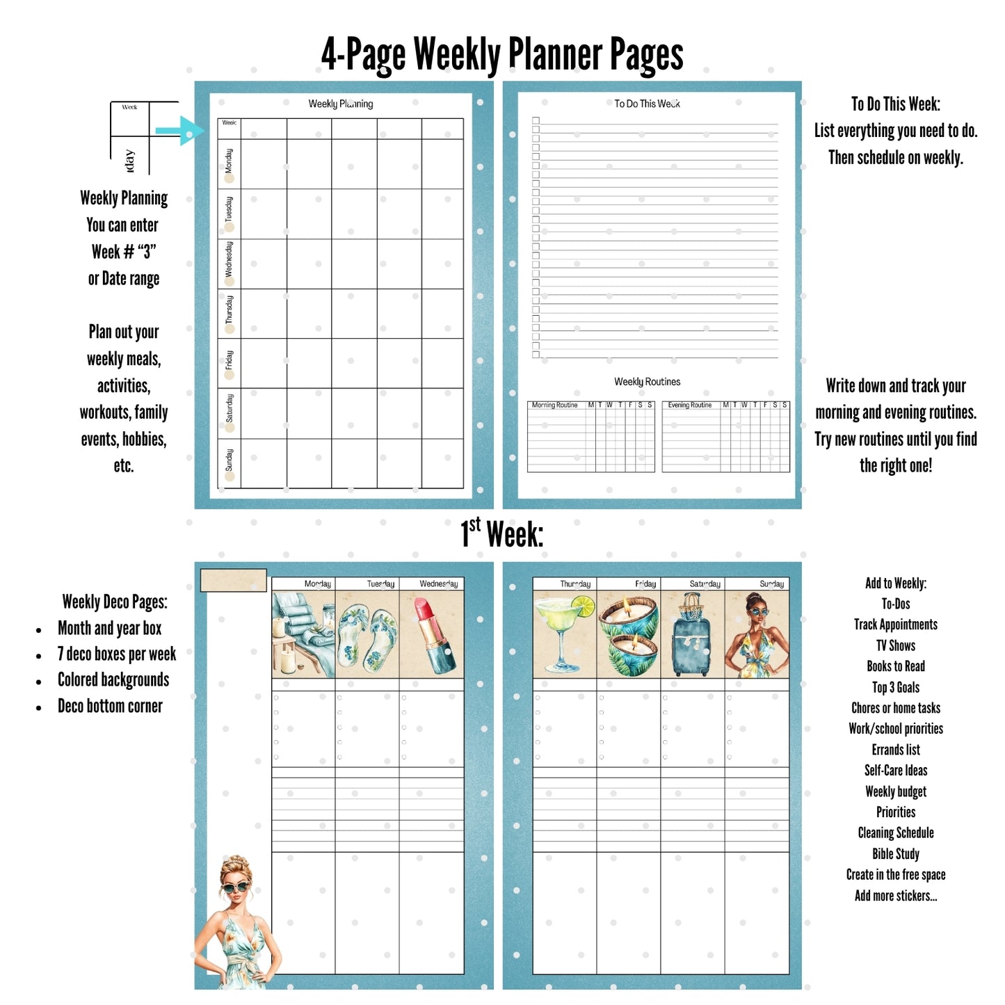 Monthly Deco. Sea Breeze Escape