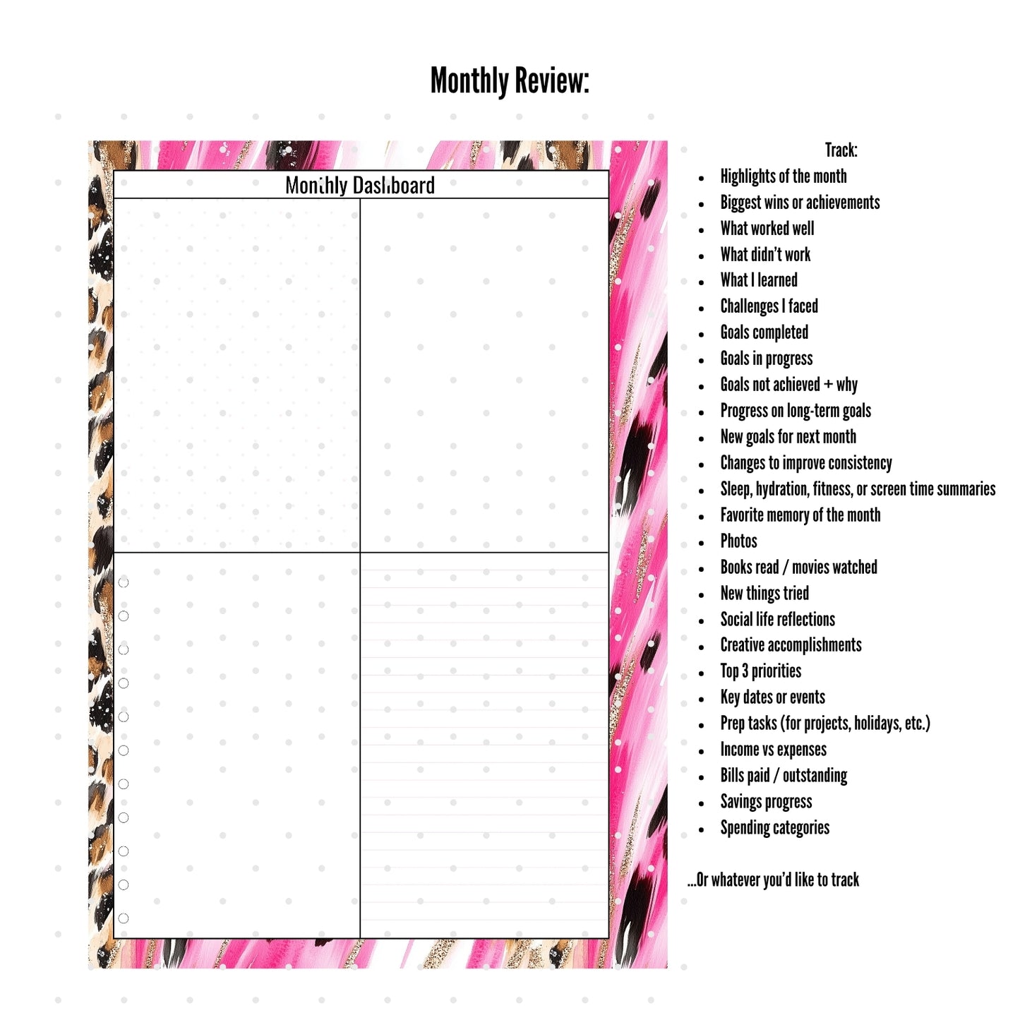 Monthly Deco. Wildly Glam