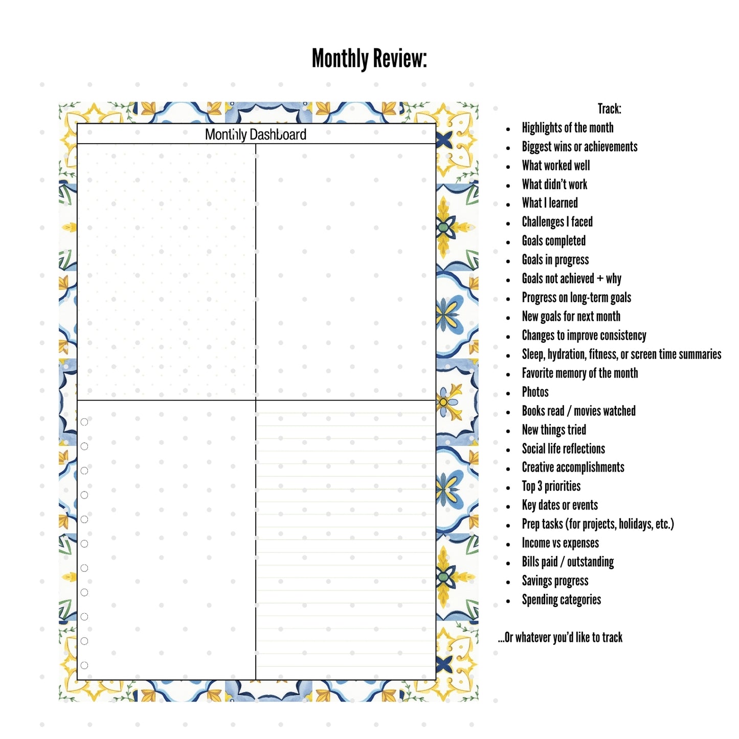 Monthly Deco. La Vita Dolce