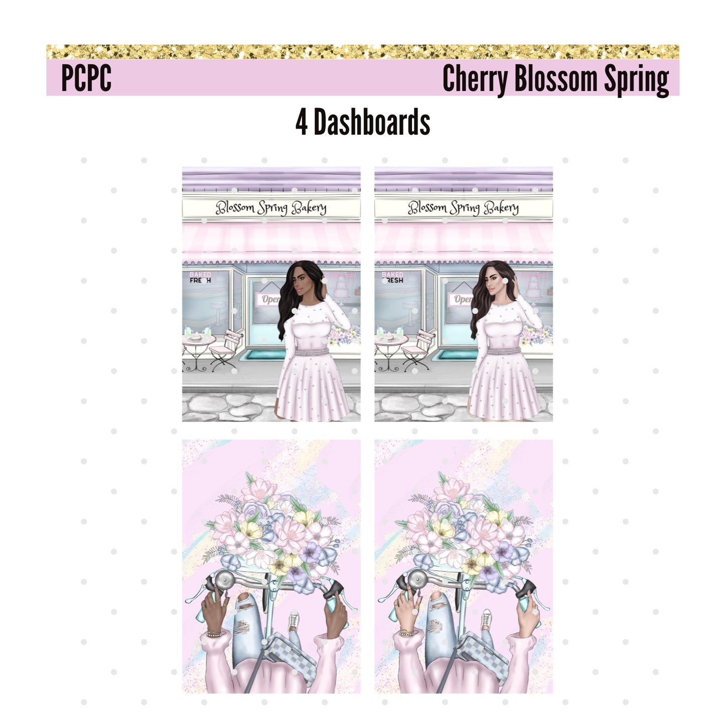 Monthly Deco.  Cherry Blossom Spring